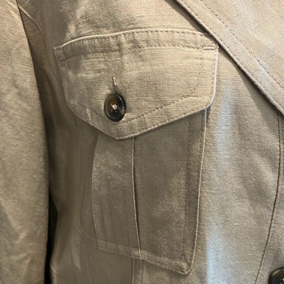 Kate Hill linen jacket lined great condition no flaws 1G - Picture 3 of 7